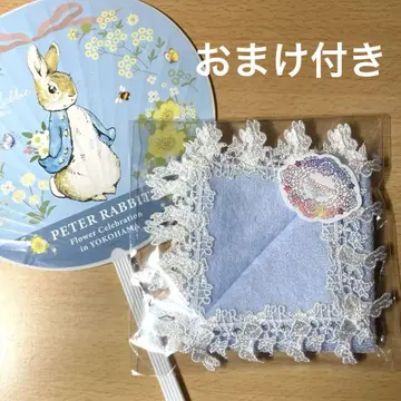 완판템 치카자와 레이스 타월 손수건 피터 래빗 본점 한정품