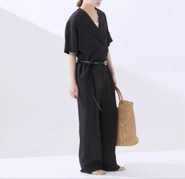 미사용 IENA 테일러드 칼라 점프수트 올인원