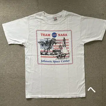 NASA TEAM 나사 티셔츠 프룻 오브 더 룸 빈티지 구제 의류