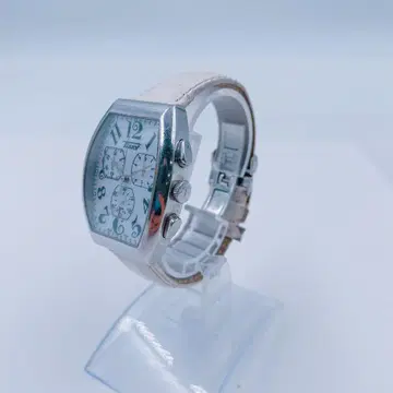 7FM9 TISSOT 티쏘 손목시계 Z193 크로노그래프 화이트 다이얼