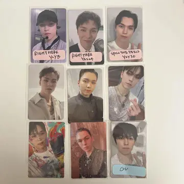 세븐틴 버논 트레이딩 카드