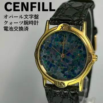 CENFILL 센필 고급 쿼츠 손목시계 오팔 다이얼
