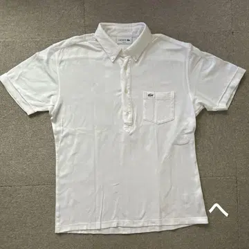 LACOSTE 라코스테 화이트 피케 셔츠 심플 예쁜 인기 남녀 구제 의류