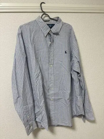 Ralph Lauren 체크 무늬 긴팔 셔츠 120/2-Fly