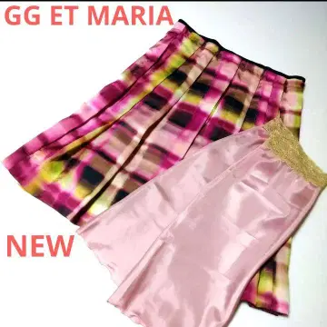새상품 G ET 마리아 지지에마리아 여성용 스커트 언더 포함 패턴 제품