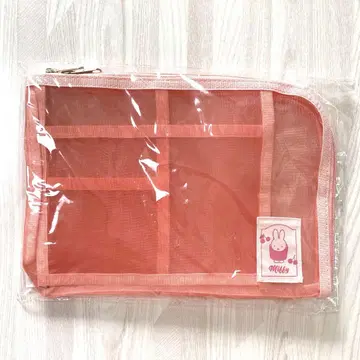 미피 zakka 페스타 메쉬 파우치 사쿠라 체리