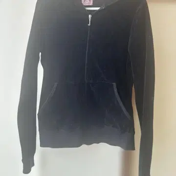 JUICY COUTURE 블랙 후드티