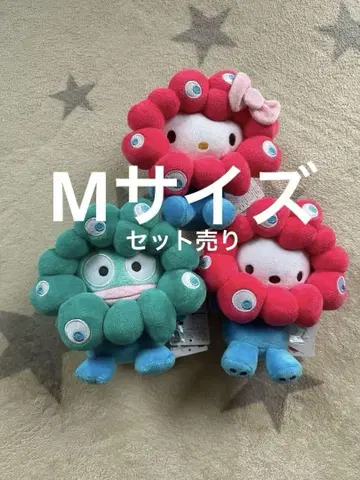 [만박 회장 한정] 3개 묶음 판매 akuaku 산리오 봉제인형 M