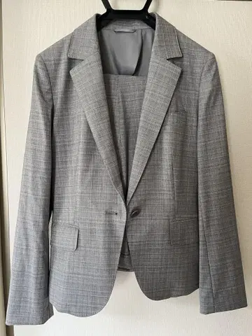 THE SUIT COMPANY 그레이 비즈니스 정장 팬츠 세트
