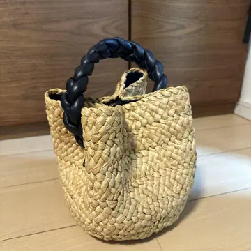 LUDILOW 바스켓백 뜨개질 핸들