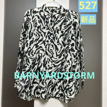 BARNYARDSTORM 새상품 린넨 100% 셔츠 블라우스