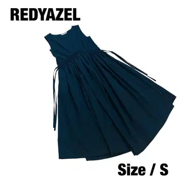 REDYAZEL 레이디아젤 슬리브리스 플리츠 원피스 블랙 S