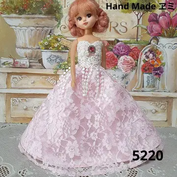 핑크 레이스 드레스 5220