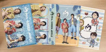 [ Mrs. GREEN APPLE ] 비주얼 시트 4종 컴플리트 세트