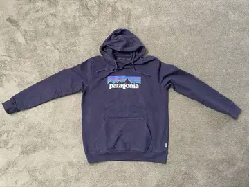 patagonia 후드 트레이너 네이비