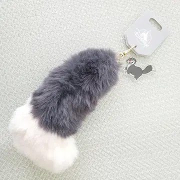 디즈니 스토어 루시퍼 모모모 꼬리 키체인