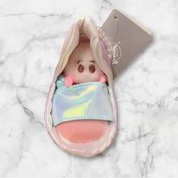 영 오이스터 봉제 인형 키링 키체인 졸린 모습 오로라