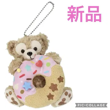 디즈니씨 더피 인형 배지 필드 위드 조이 인형 배지