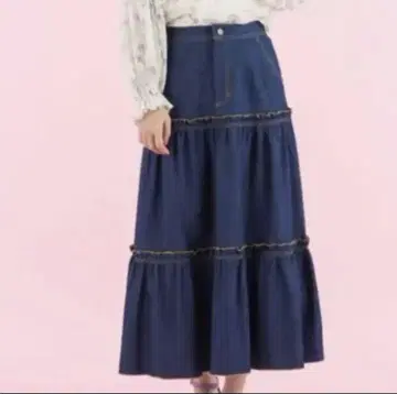 로즈 티아라 롱 스커트