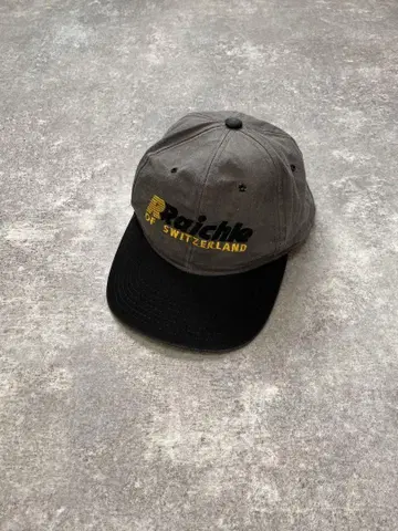 Raichle 2tone 기업 로고 자수 CAP grey/black