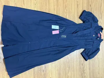 POLO 네이비 셔츠 원피스 반팔