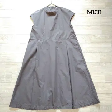 MUJI 무인양품 프렌치 슬리브 코튼 원피스 S
