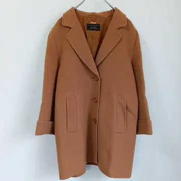 Leilian 레리안 카멜 여성용 울 코트 9