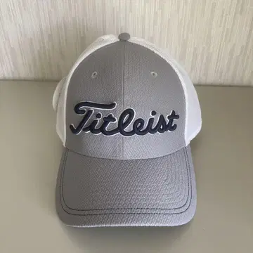 Titleist 그레이 화이트 캡 S/M