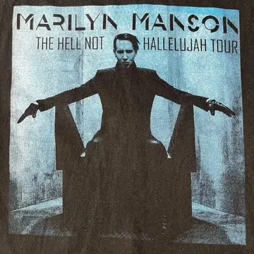 MARILYN MANSON 마릴린 맨슨 컷오프 티셔츠 탱크탑