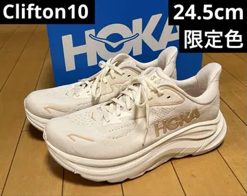 한정판 색상 HOKA CLIFTON 10 버치 24.5cm 레귤러