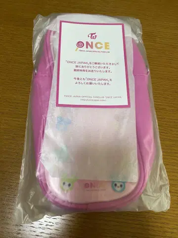 TWICE OFFICIAL 응원봉 파우치 계속 혜택