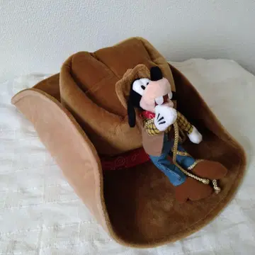 디즈니랜드 팬 캡 구피 카우보이 햇 초레어