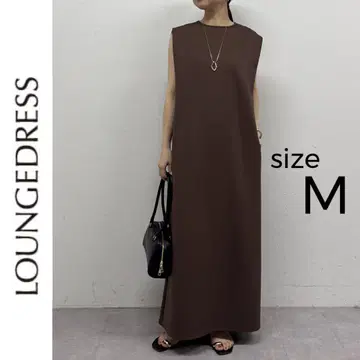 새상품 Loungedress 라이트 폰치 원피스 라운지드레스 브라운