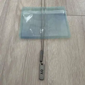 OY 실버 목걸이