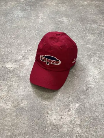 REWIS 기업 로고 자수 CAP Burgundy