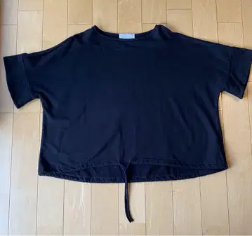BEARDSLEY 비어즐리 컷소 티셔츠 블랙 프리사이즈