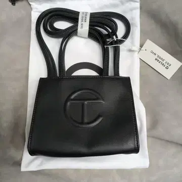 TELFAR 스몰 쇼핑 백 (블랙)