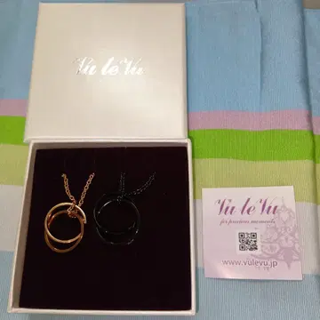 VuleVu 페어 목걸이 반지 목걸이