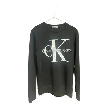 Calvin Klein Jeans 블랙 맨투맨 S