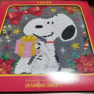 페일러 오카이모노 SNOOPY 한정판 홀리데이 기프트 타월 손수건