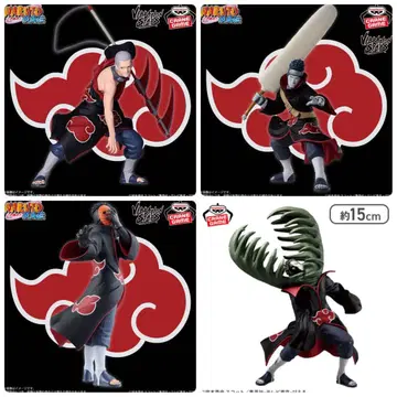 NARUTO vibration stars 피규어 아카츠키 4체 세트