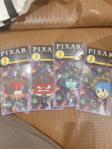 신상 픽사 복권 Pixar 해피 복권 J상 인사이드 헤드 4종 세트