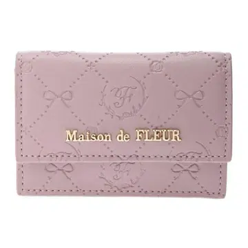 Maison de FLEUR 컬러 모노그램 카드 케이스