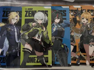 ZENLESS ZONE ZERO 젠제로 티켓 파일 5매 세트