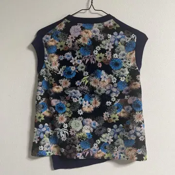 PAUL SMITH 플라워 프린트 슬리브리스