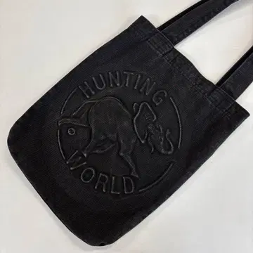 HUNTING WORLD 토트백 블랙 숄더 가능 2952