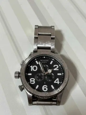 NIXON 51-30 CHRONO 손목시계 남성용 작동품