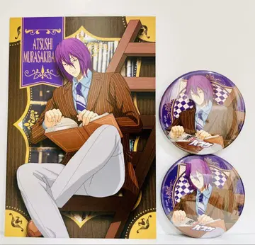 무라사키바라 아츠시 캔뱃지 아사히야 서점 쿠로바스