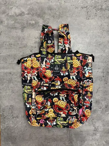 HYSTERIC MINI 히스테릭 미니 올 패턴 백팩 토트 2way 백