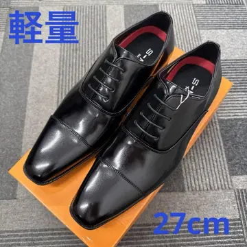[새상품] 경량 1200BL/27cm 비즈니스 슈즈 내깃털 관혼상제